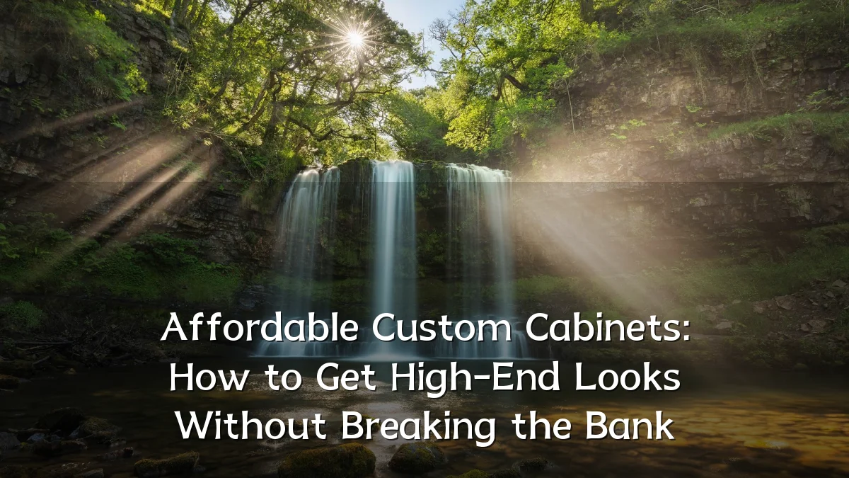 Affordable Custom Cabinets: How to Get High-End Looks Without Breaking the Bank