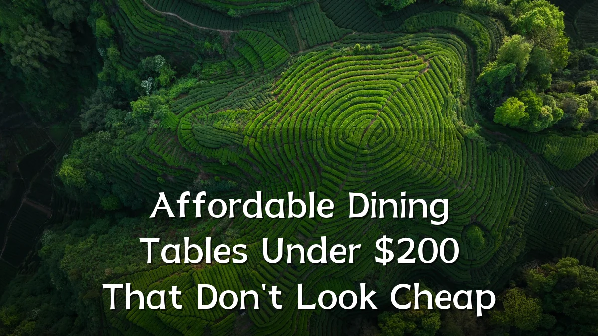 Affordable Dining Tables Under $200 That Don't Look Cheap