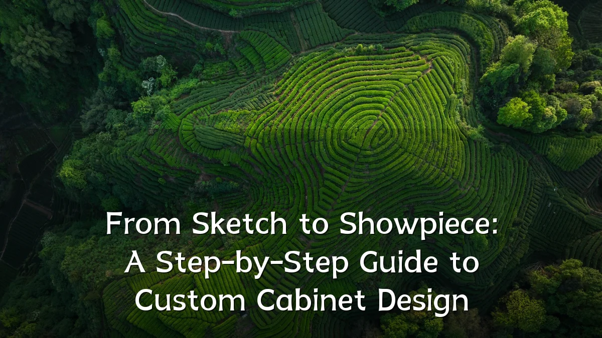From Sketch to Showpiece: A Step-by-Step Guide to Custom Cabinet Design