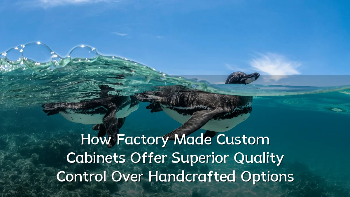 How Factory Made Custom Cabinets Offer Superior Quality Control Over Handcrafted Options