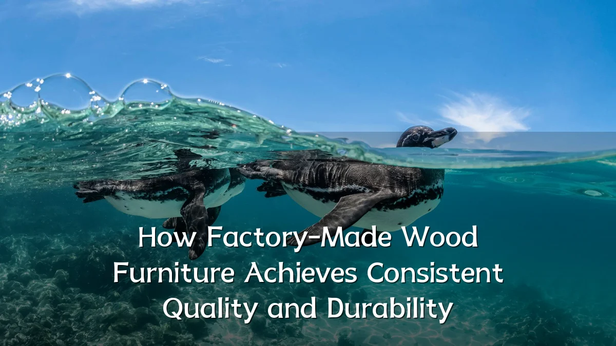 How Factory-Made Wood Furniture Achieves Consistent Quality and Durability