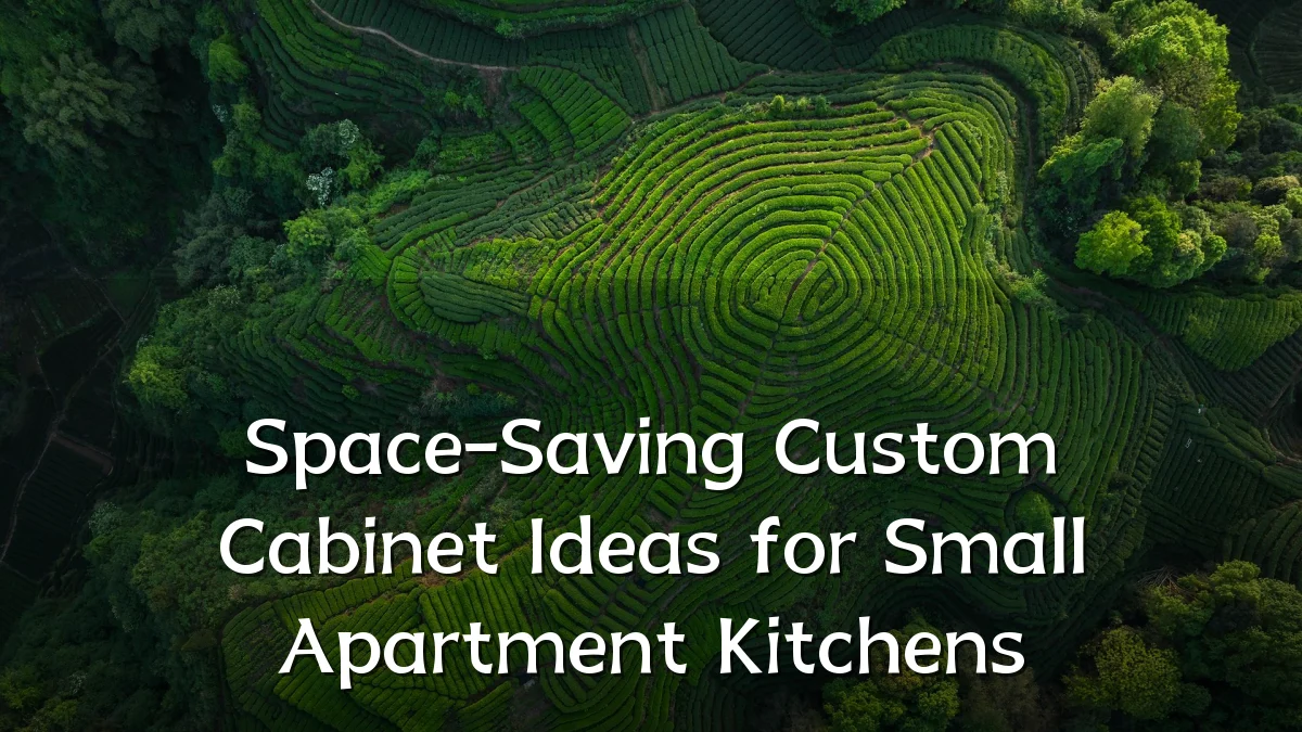 Space-Saving Custom Cabinet Ideas for Small Apartment Kitchens