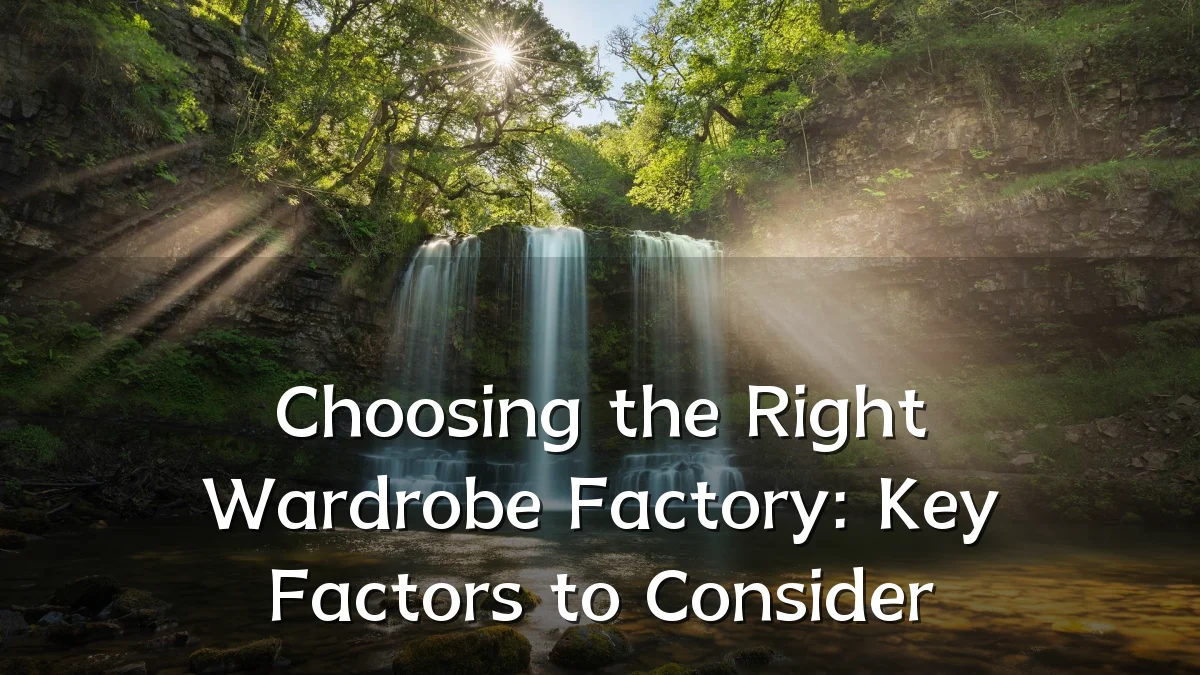 Choosing the Right Wardrobe Factory: Key Factors to Consider