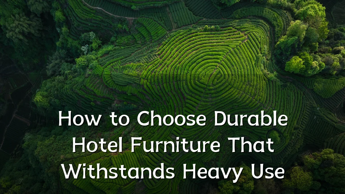 How to Choose Durable Hotel Furniture That Withstands Heavy Use