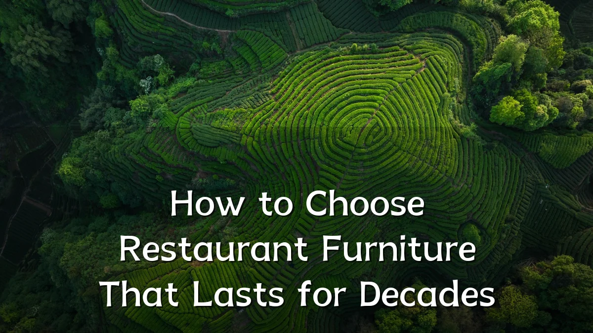 How to Choose Restaurant Furniture That Lasts for Decades