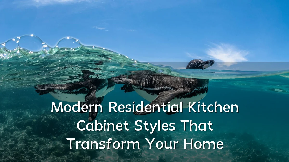 Modern Residential Kitchen Cabinet Styles That Transform Your Home