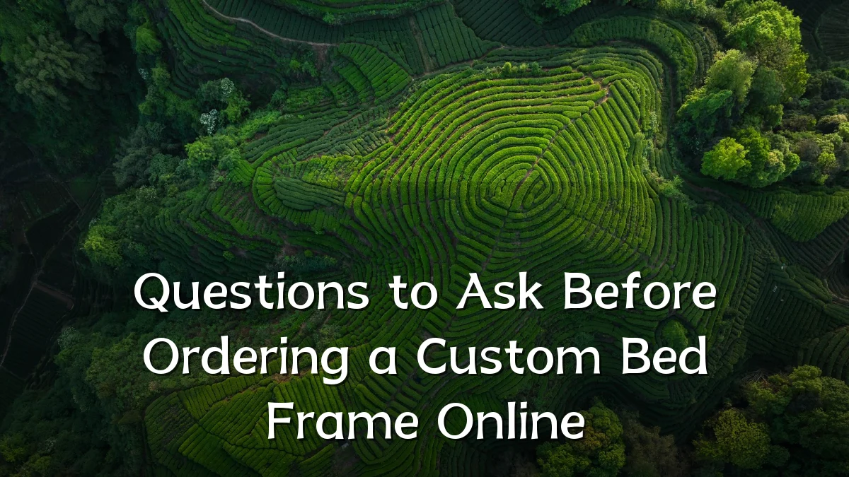 Questions to Ask Before Ordering a Custom Bed Frame Online