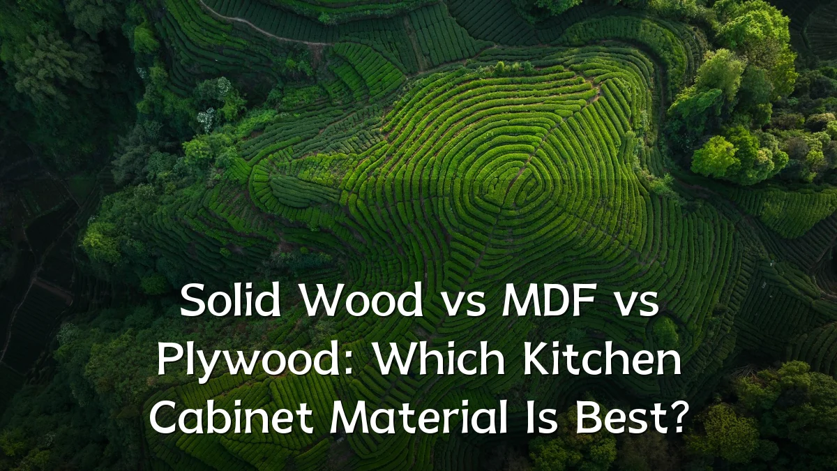 Solid Wood vs MDF vs Plywood: Which Kitchen Cabinet Material Is Best?