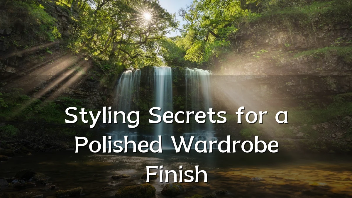 Styling Secrets for a Polished Wardrobe Finish