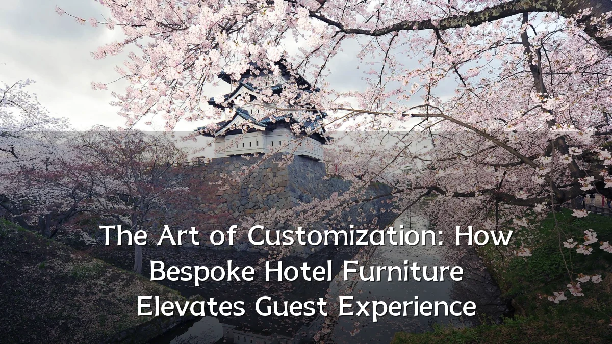 The Art of Customization: How Bespoke Hotel Furniture Elevates Guest Experience