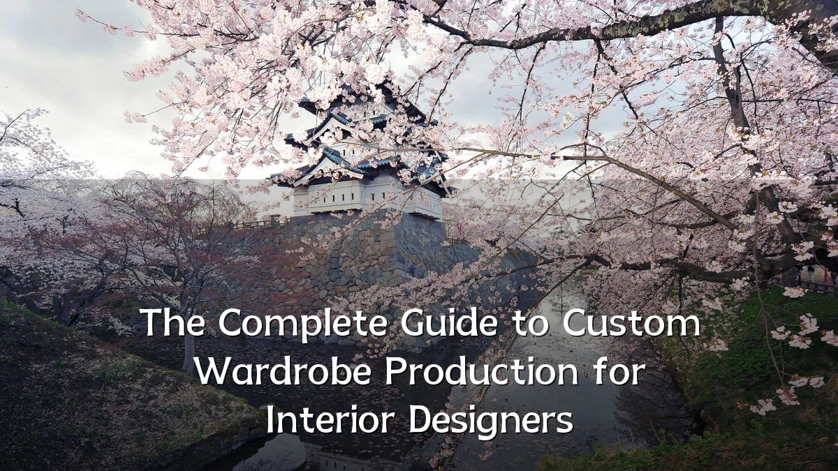 The Complete Guide to Custom Wardrobe Production for Interior Designers