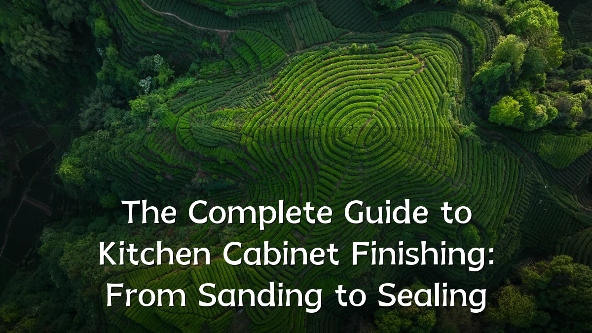The Complete Guide to Kitchen Cabinet Finishing: From Sanding to Sealing