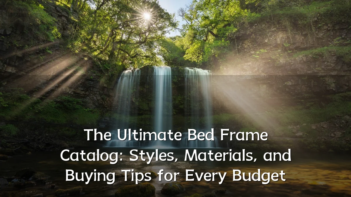 The Ultimate Bed Frame Catalog: Styles, Materials, and Buying Tips for Every Budget