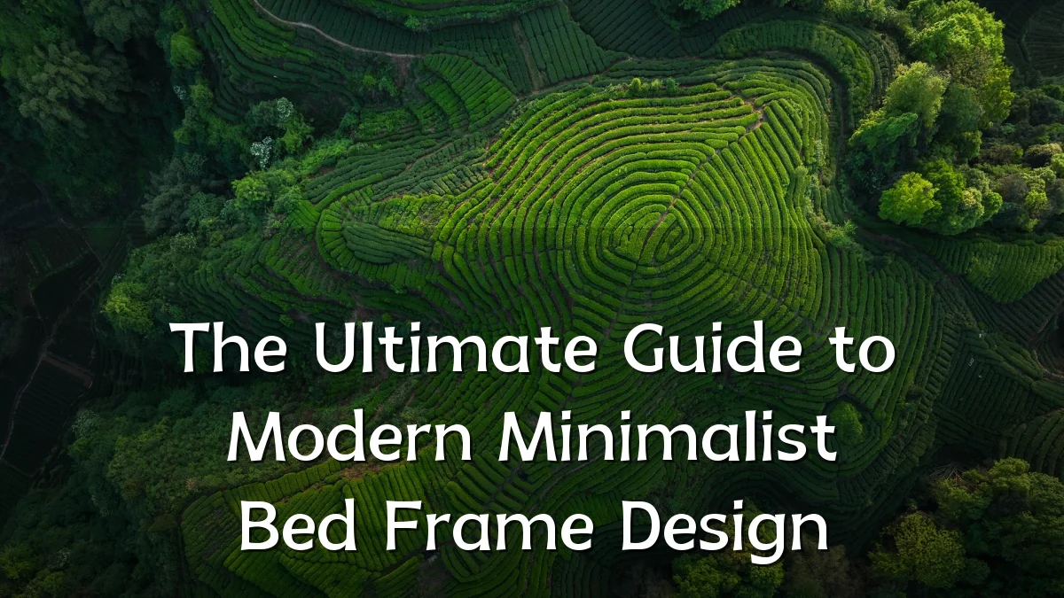 The Ultimate Guide to Modern Minimalist Bed Frame Design