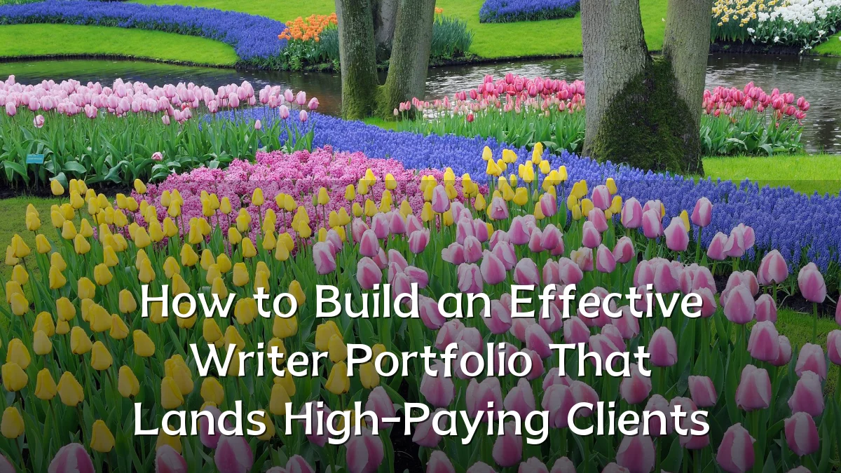 How to Build an Effective Writer Portfolio That Lands High-Paying Clients
