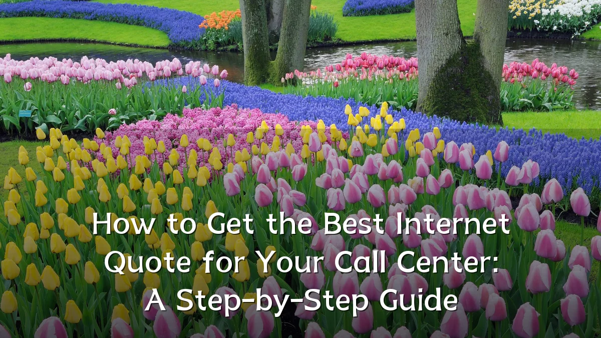 How to Get the Best Internet Quote for Your Call Center: A Step-by-Step Guide