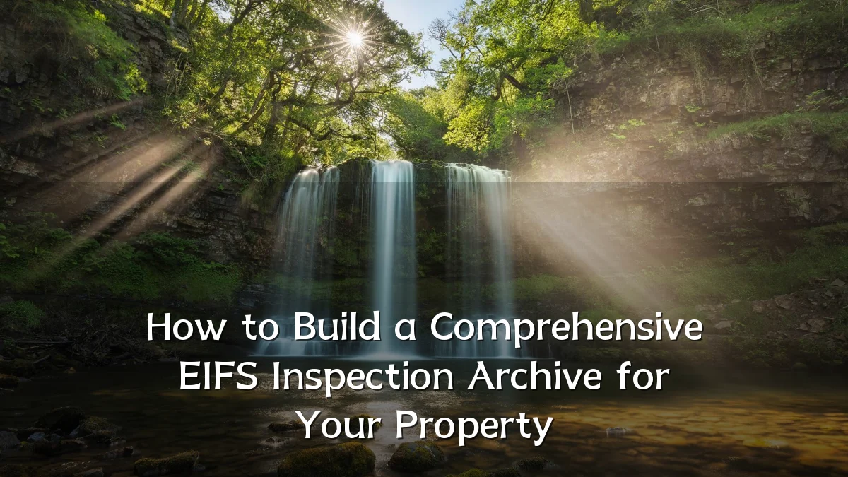 How to Build a Comprehensive EIFS Inspection Archive for Your Property