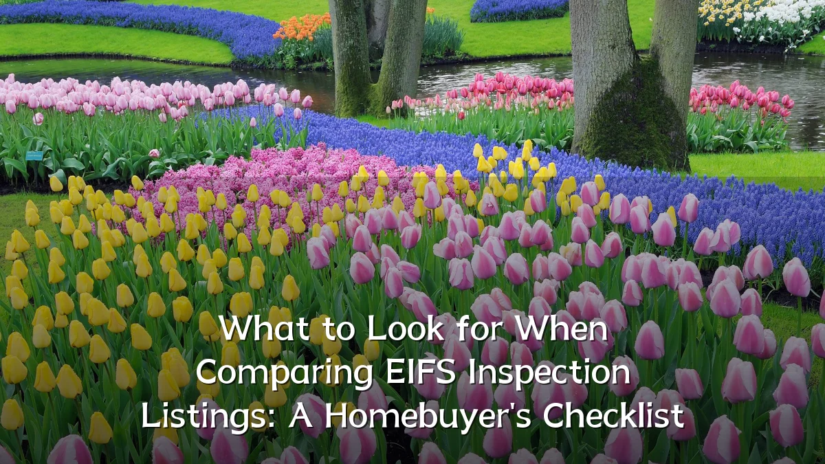 What to Look for When Comparing EIFS Inspection Listings: A Homebuyer's Checklist
